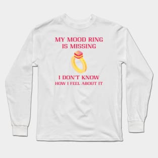 Mood Ring Chart Long Sleeve T-Shirt